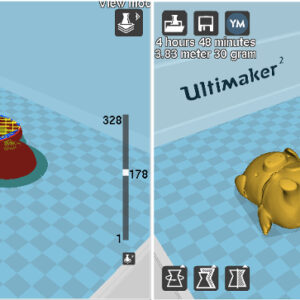 cura to check the "at once" print option