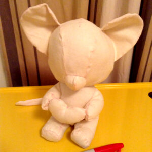 mouse prototype in musselin